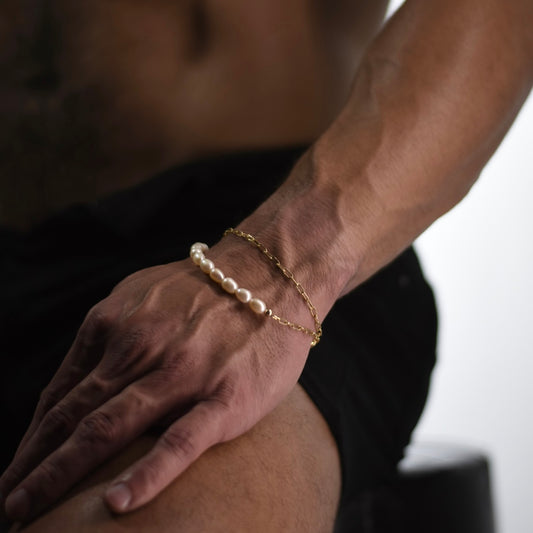 Pearl Double Wrap (Bracelet)