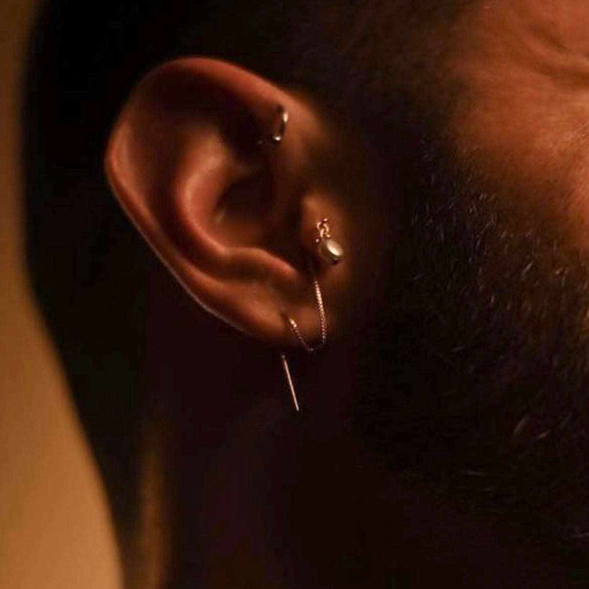 Pearl Drip Earring (Threader)