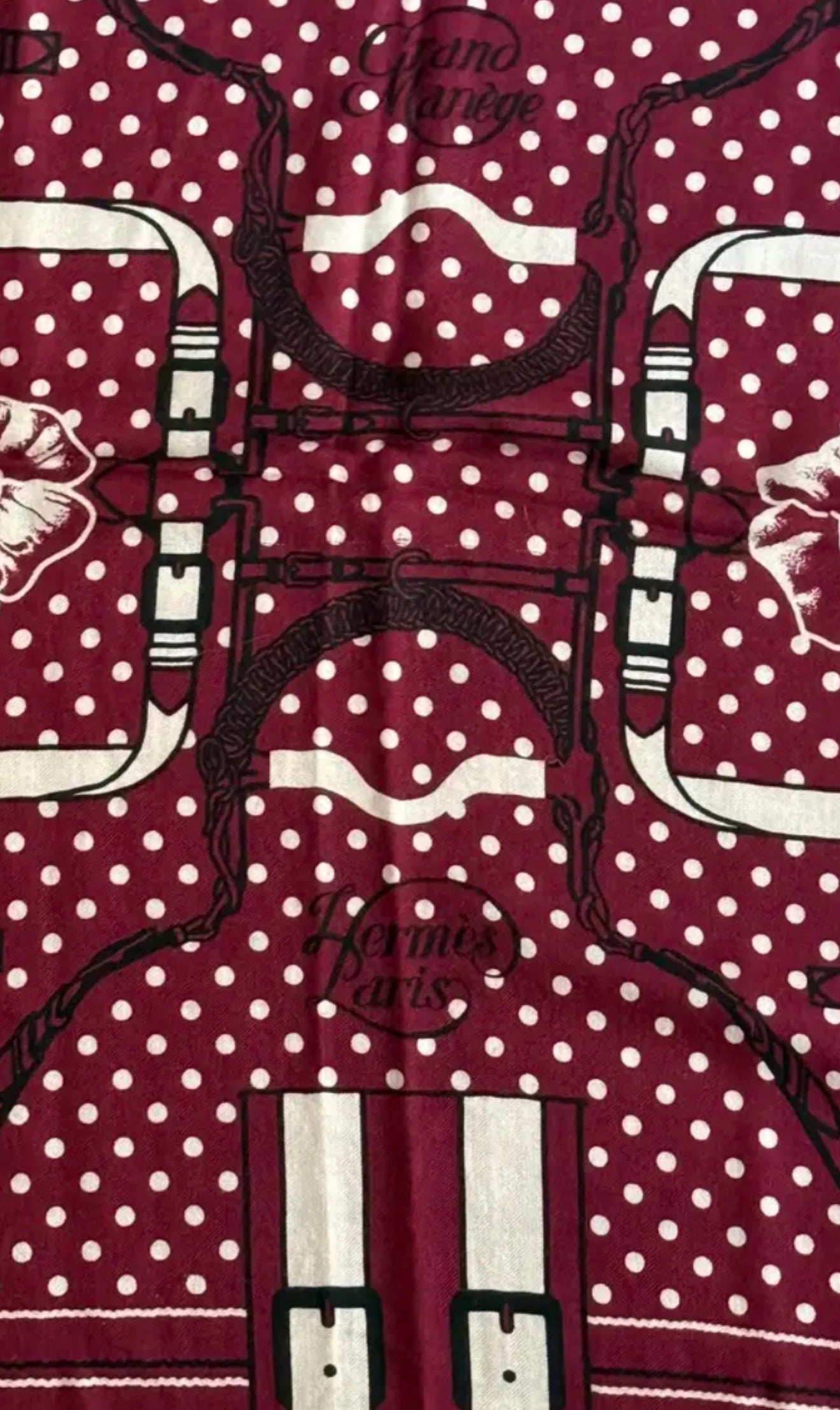 Hermès Shawl 140cm Grand Manège