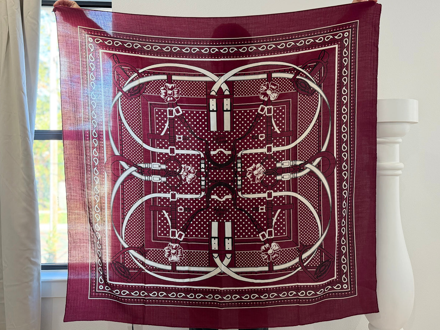 Hermès Shawl 140cm Grand Manège