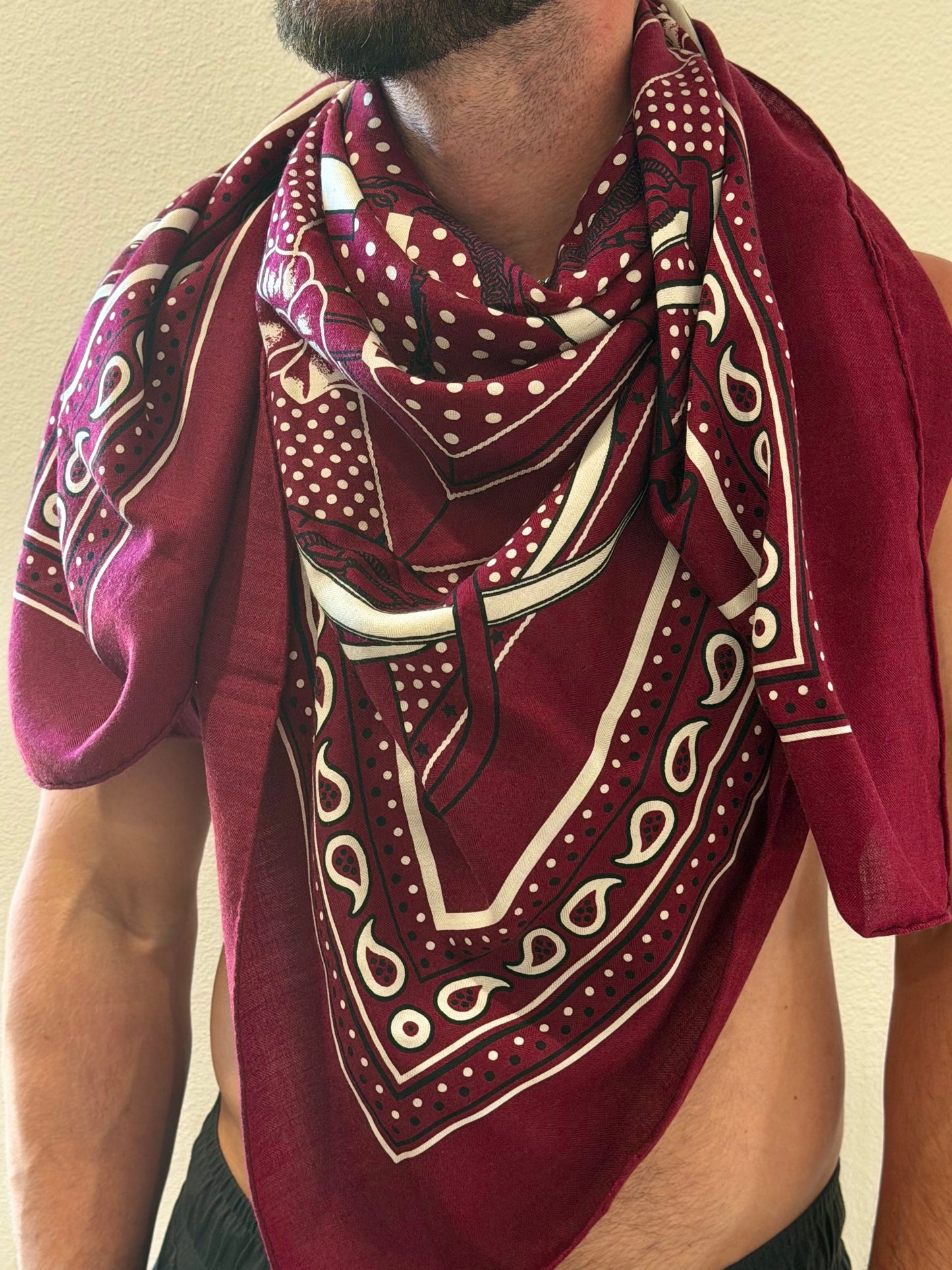 Hermès Shawl 140cm Grand Manège