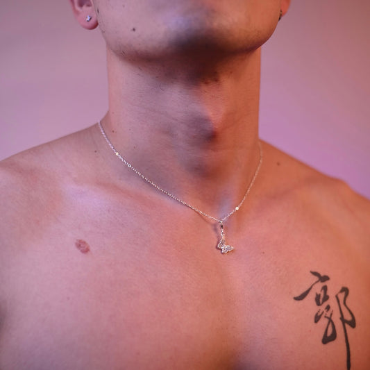 The Butterfly Pendant (Silver)